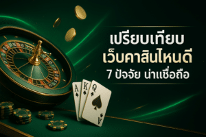 เปรียบเทียบ เว็บคาสิโนไหนดี