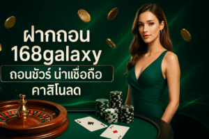 ฝากถอน 168galaxy ถอนชัวร์