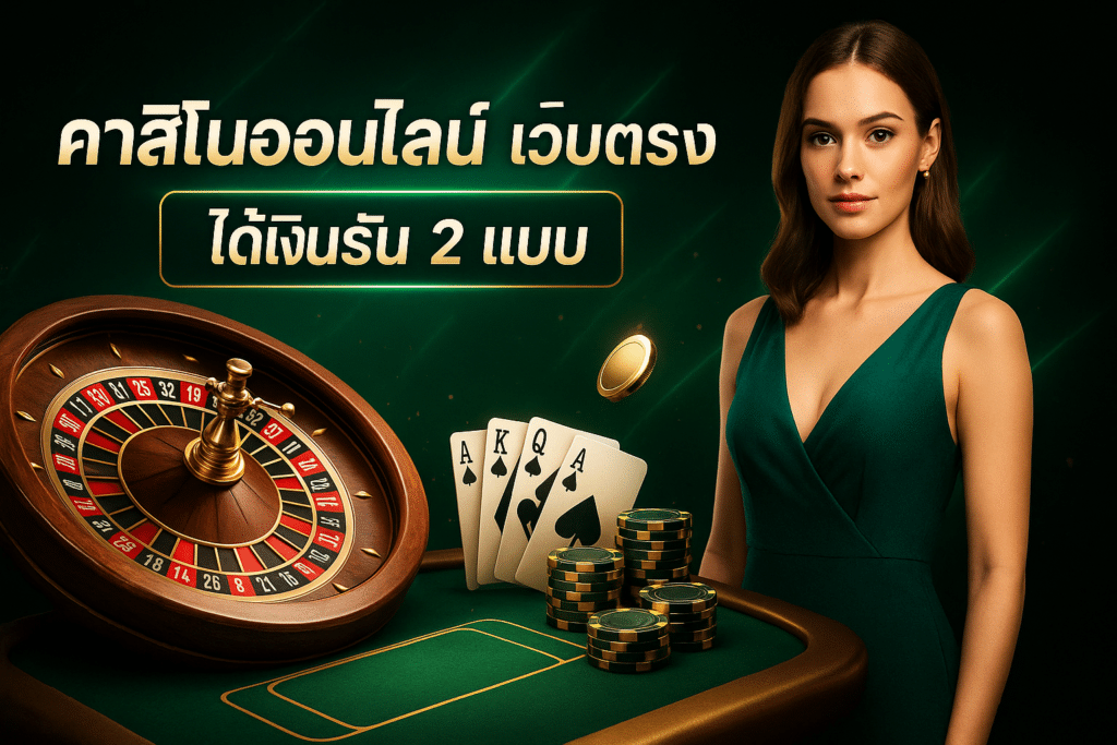 คาสิโนออนไลน์ เว็บตรง