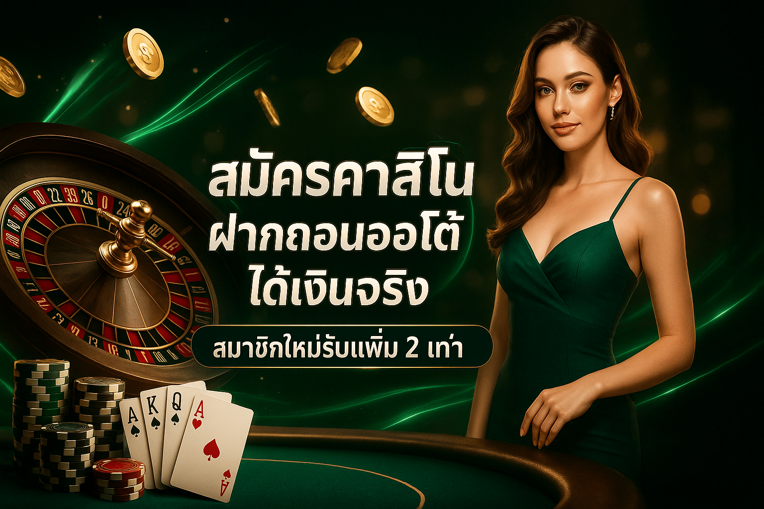 สมัครคาสิโน ฝากถอนออโต้
